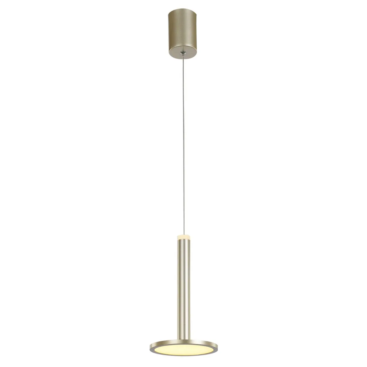 Oliver, nowoczesna lampa wisząca, złota, LED, 3000K, ściemnialna, MD17033012-1A GOLD